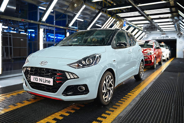 Hyundai inicia produção do novo i10 N-Line na Europa